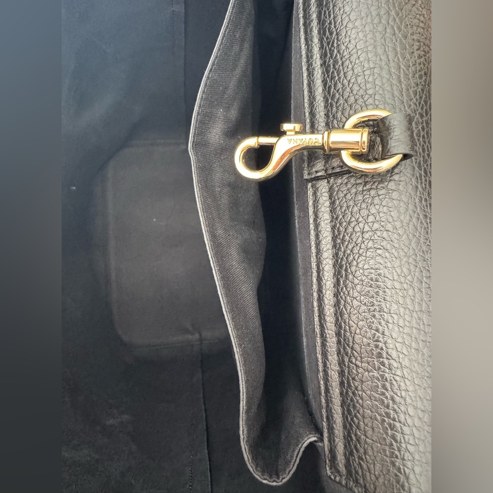 NWT Cuyana Black Leather Backpack 13-inch - Picture 10 of 17